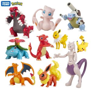 Pokémon Action Figures Collectible Toy Model Set
