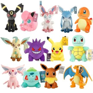 52 Styles Pokémon Plush Toys Collection