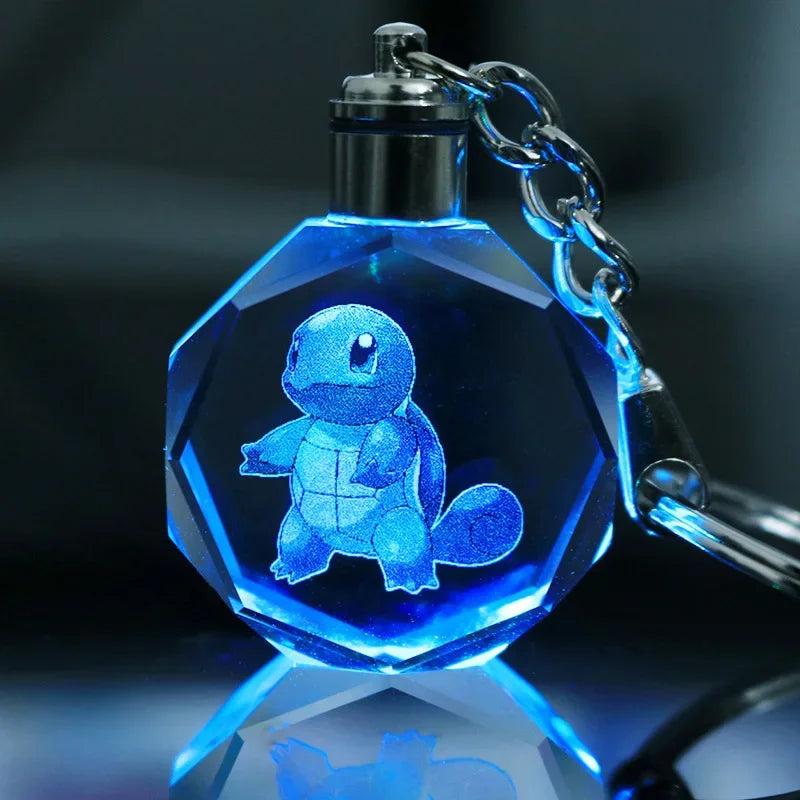 Pikachu Crystal LED Keychain - Image 19