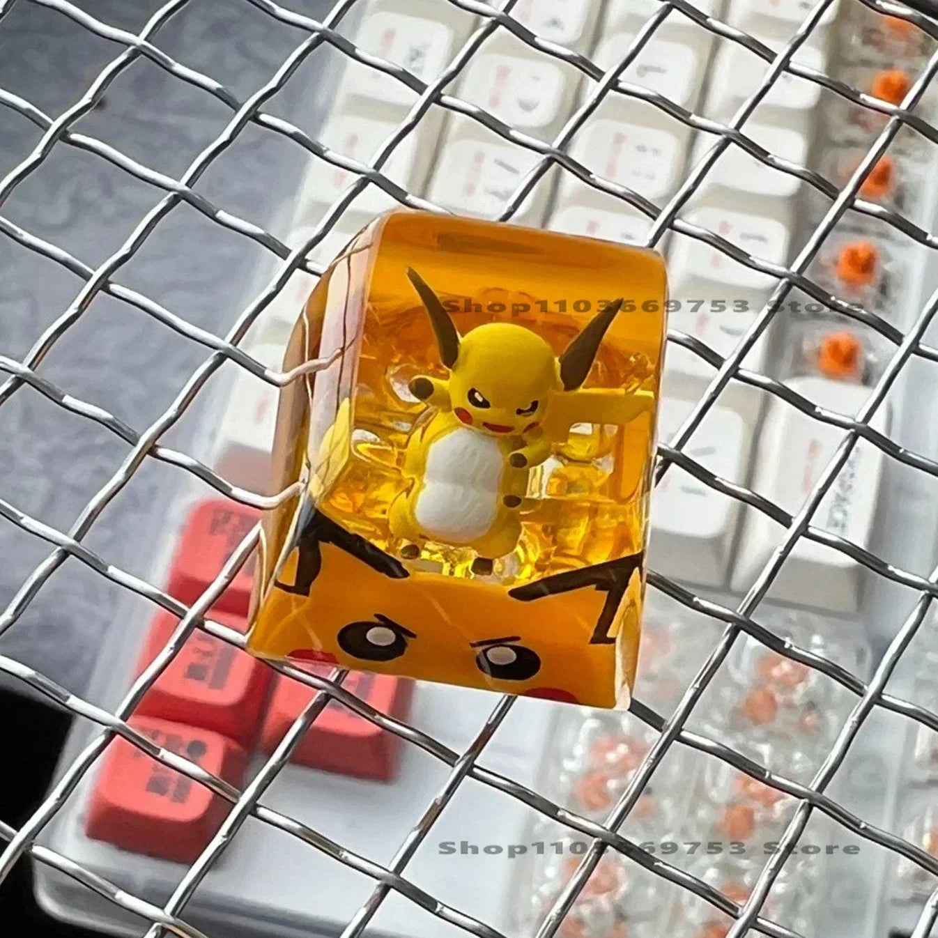 Pokémon 3D Resin Keycaps Mechanical Keyboard Set - Image 11