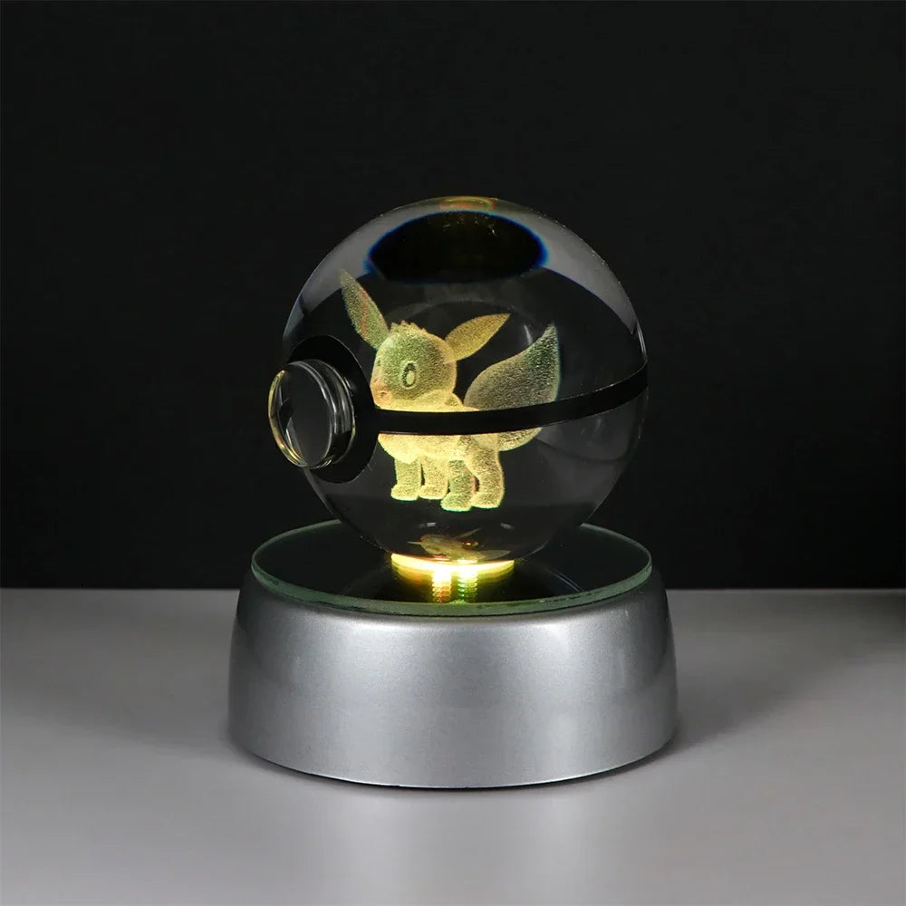 Pokémon 3D Crystal Ball LED Night Light - Image 17