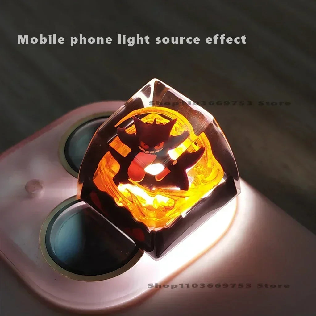 Pokémon 3D Resin Keycaps Mechanical Keyboard Set - Image 3