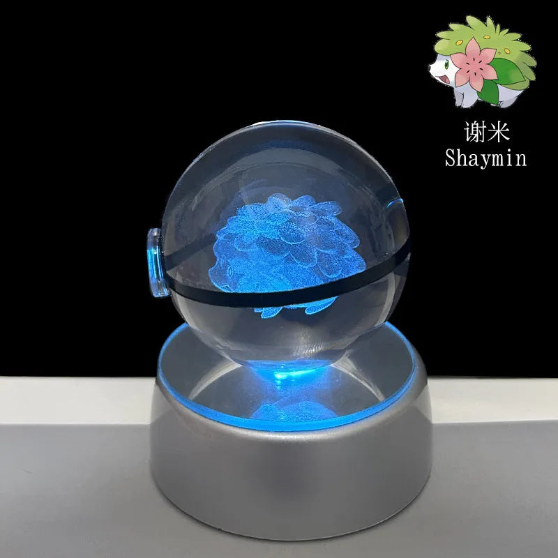 Pokémon 3D Crystal Ball LED Night Light - Image 19