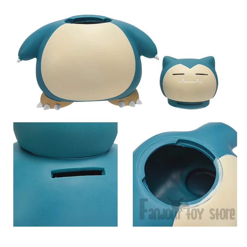 Snorlax Coin Bank – Cute Piggy Bank Toy - Image 3