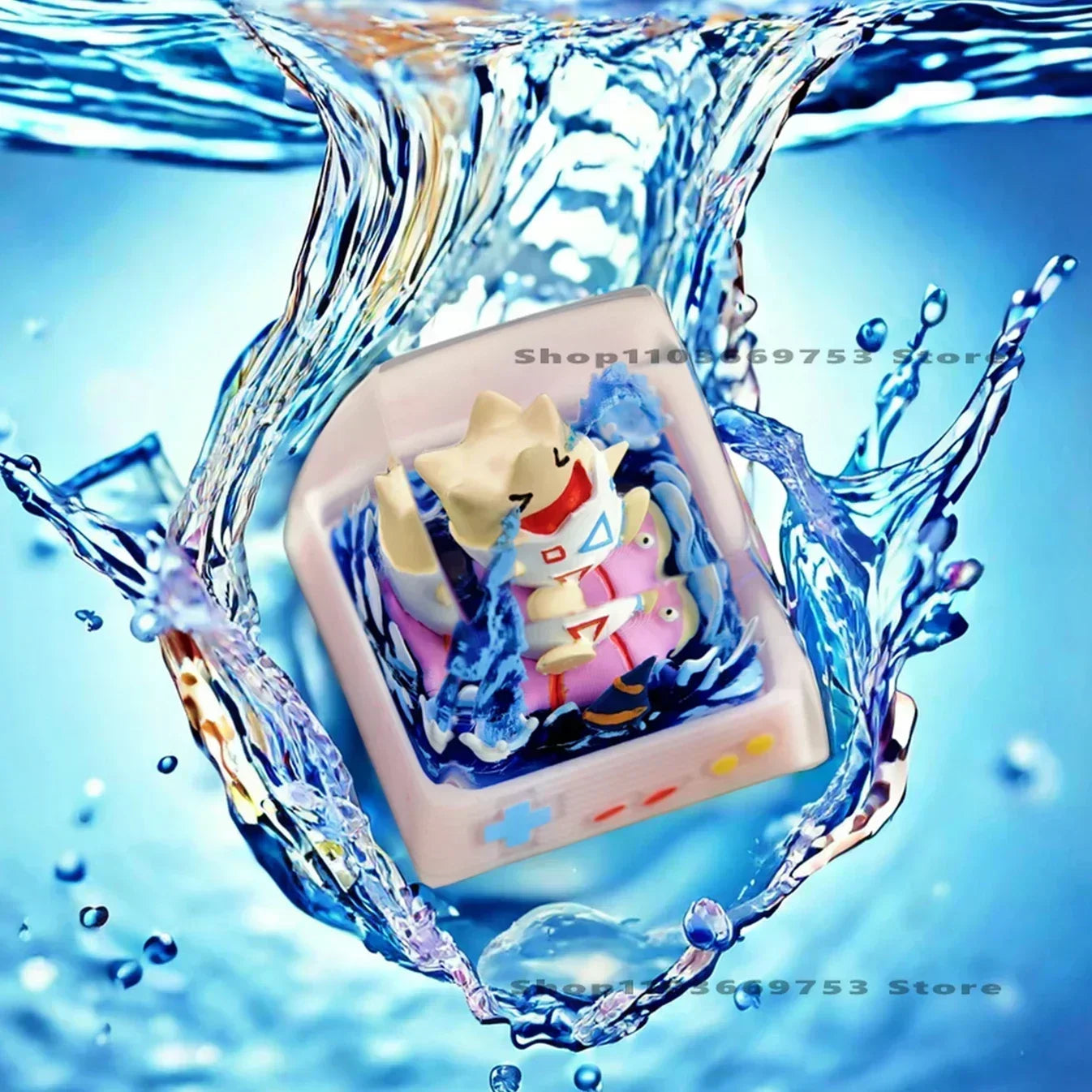 Pokémon 3D Resin Keycaps Mechanical Keyboard Set - Image 9