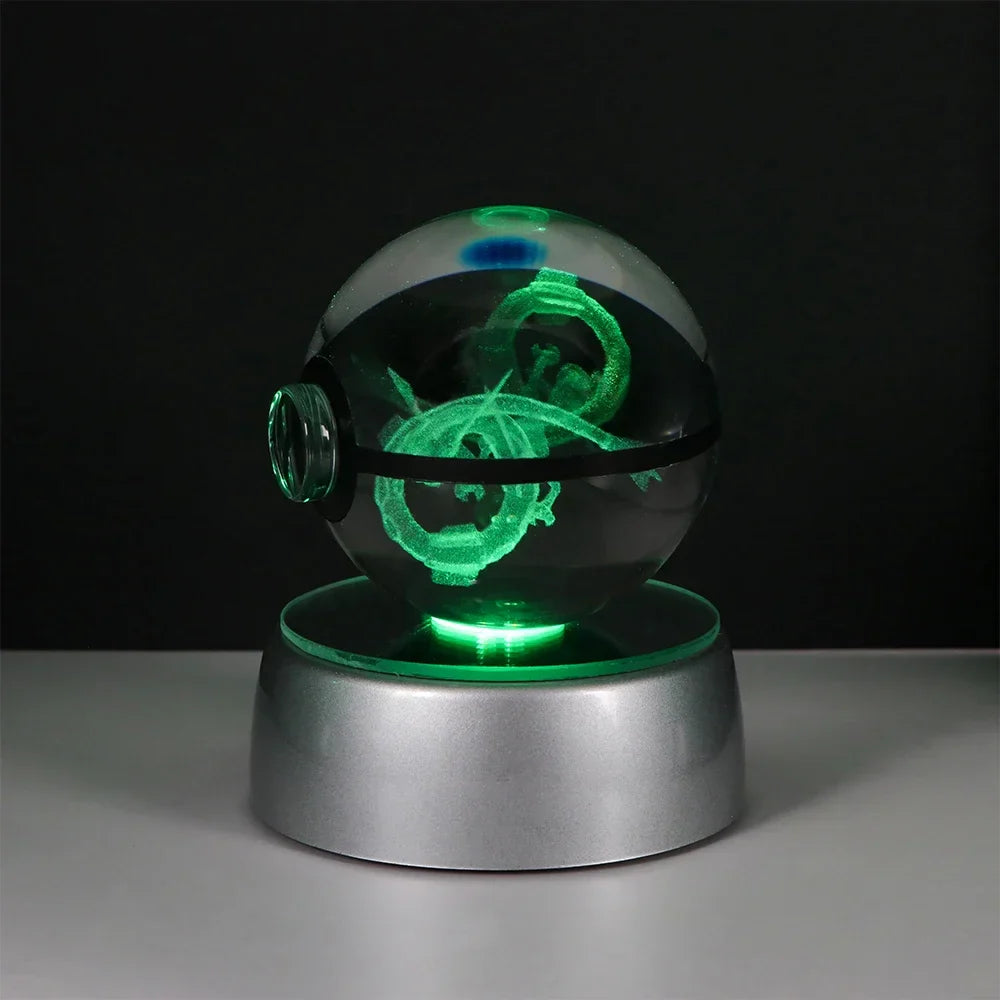 Pokémon 3D Crystal Ball LED Night Light - Image 11