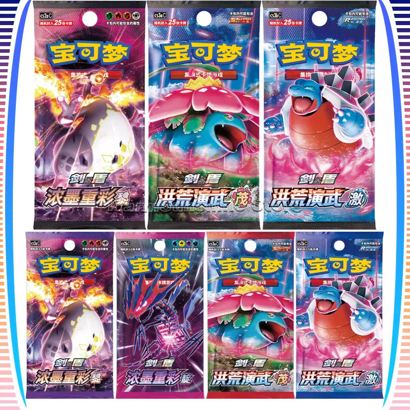 Original Pokémon Card Booster Pack Collectible Set