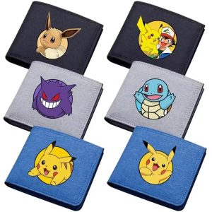 Pokémon Classic Folding Wallet for Anime Fans