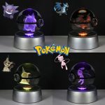Pokémon 3D Crystal Ball LED Night Light