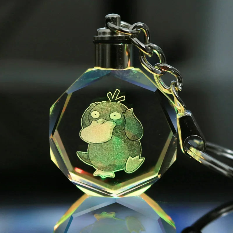 Pikachu Crystal LED Keychain - Image 23
