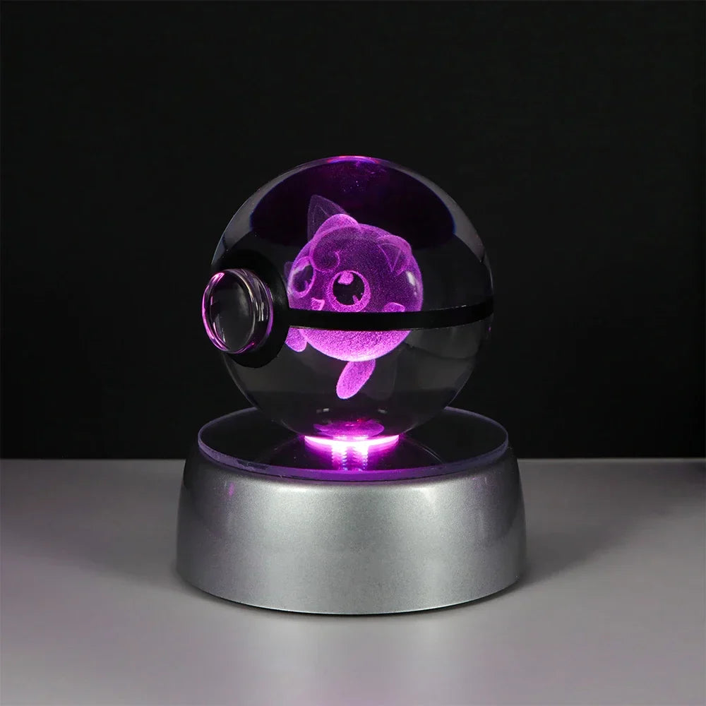 Pokémon 3D Crystal Ball LED Night Light - Image 40