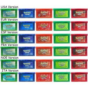 Pokémon GBA Cartridges 