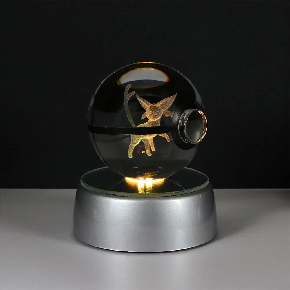 Pokémon 3D Crystal Ball LED Night Light - Image 35