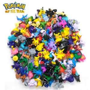24–144pcs Pokémon Mini Action Figure Collection