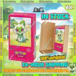 5pcs Genuine Pokémon TCG Collectible Cards