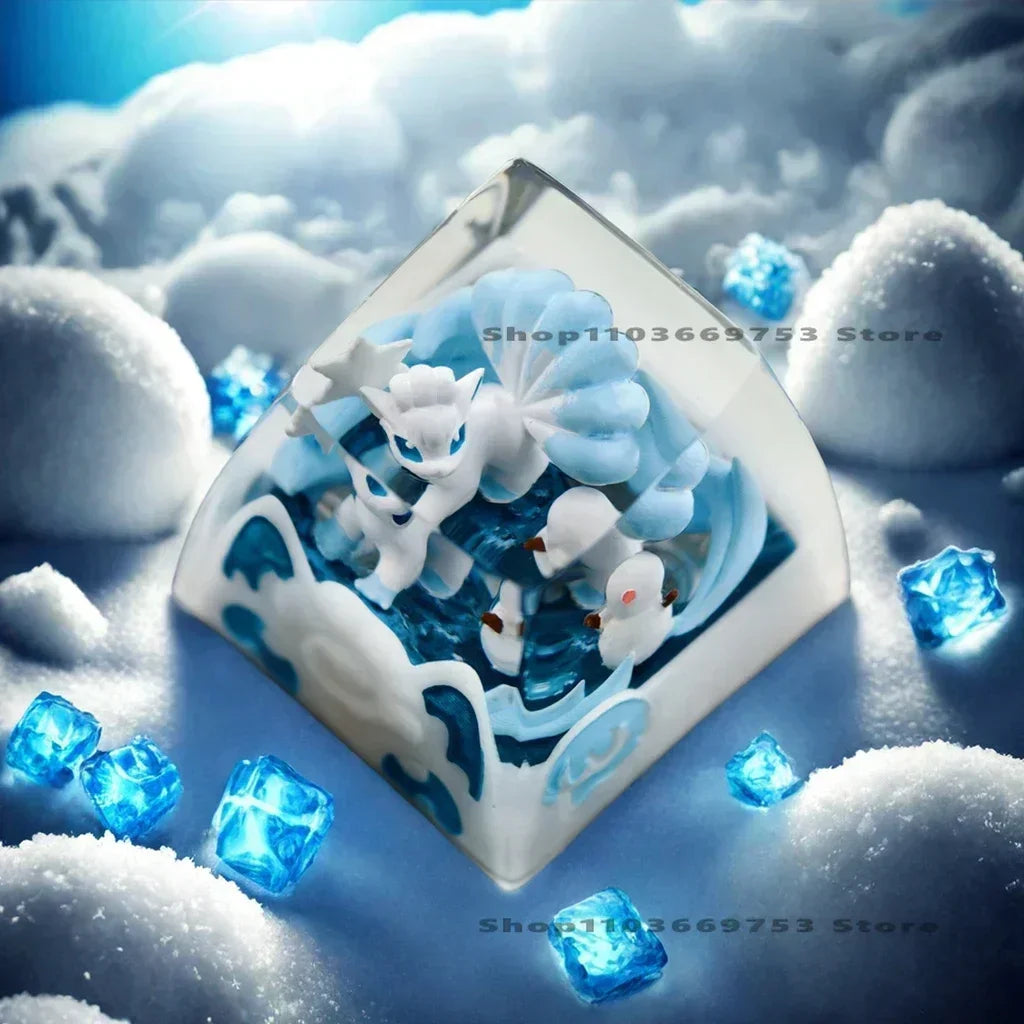 Pokémon 3D Resin Keycaps Mechanical Keyboard Set - Image 7