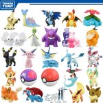 Original TAKARA TOMY Pokémon Figures Collectible Set