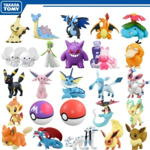 Original TAKARA TOMY Pokémon Figures Collectible Set