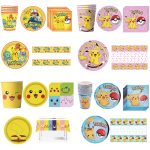 Pokémon Birthday Party Tableware Disposable Supplies Set