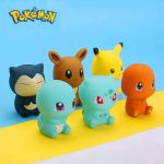 6Pcs Pokémon Pikachu Bath Toy Collection