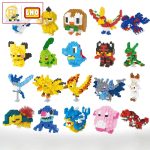 DIY Pokémon Mini Building Blocks Toy Set