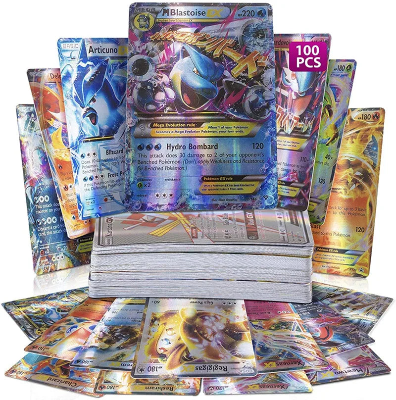 20PCS English Pokémon GX/Vmax Tag Team Card Set - Image 3