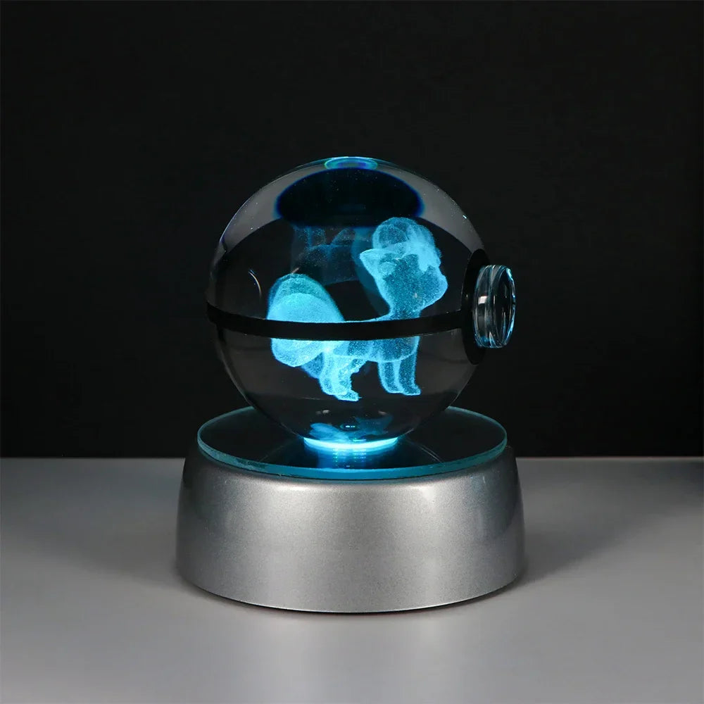 Pokémon 3D Crystal Ball LED Night Light - Image 46