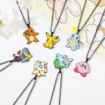 Pokémon Character Metal Charm Pendant Necklace