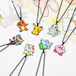 Pokémon Character Metal Charm Pendant Necklace