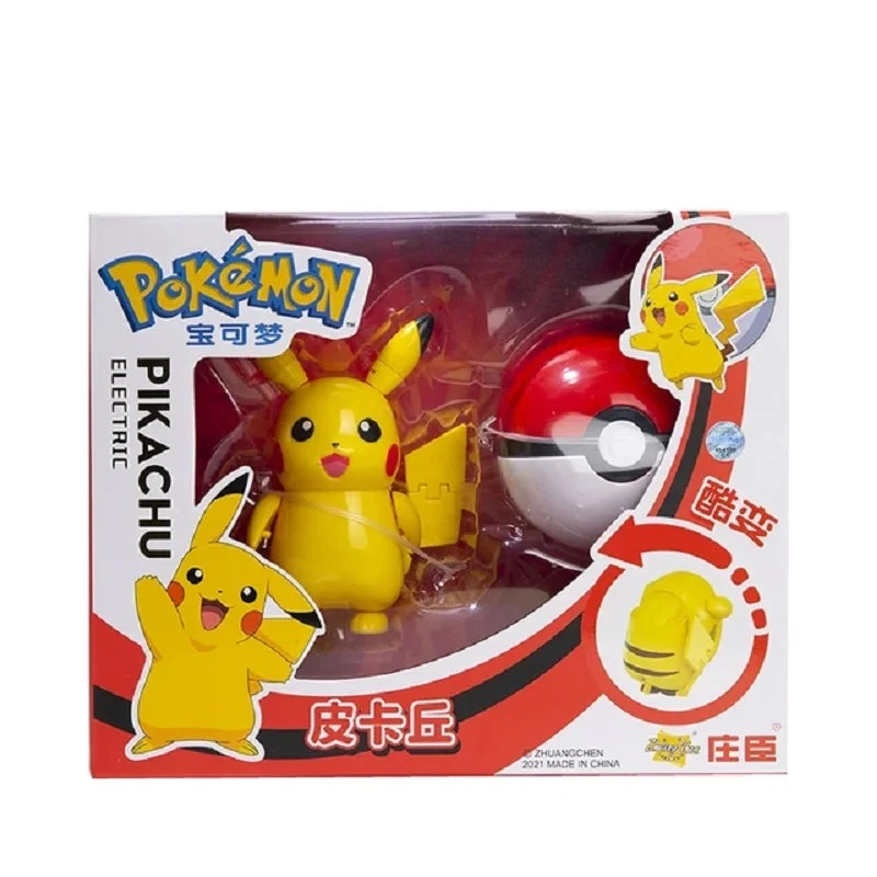 Genuine Pokémon Transformation Figure Collectible Toy Set - Image 6