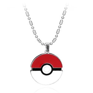 Poké Ball Pendant Necklace Pokémon Jewelry Collectible