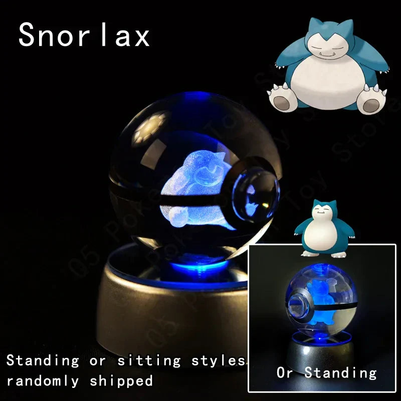 3D Pokémon Crystal Ball with LED Lamp Base - Image 17