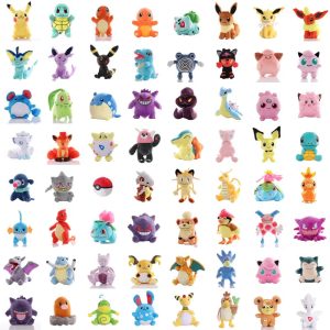 Pokémon Soft Plush Character Toy Collection Set