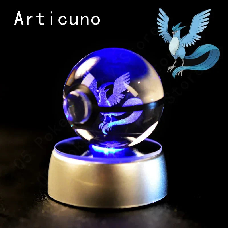 3D Pokémon Crystal Ball with LED Lamp Base - Image 35