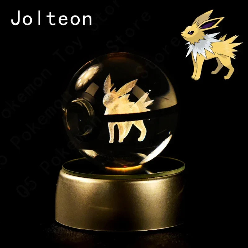 3D Pokémon Crystal Ball with LED Lamp Base - Image 12