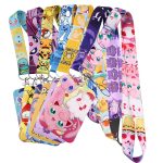 Anime Gengar Adjustable Neck Strap Lanyard Set