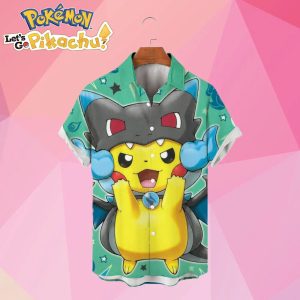 Pokémon Pikachu Summer Hawaiian Shirt Collection