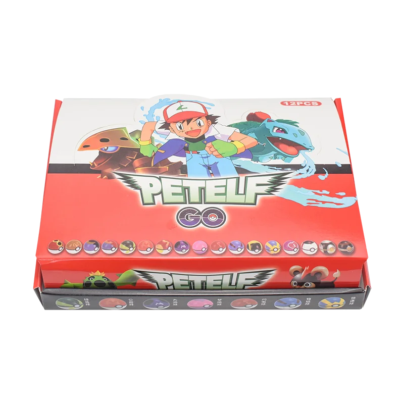 Pokémon 12pcs Pikachu & Poké Ball Figure Set - Image 5