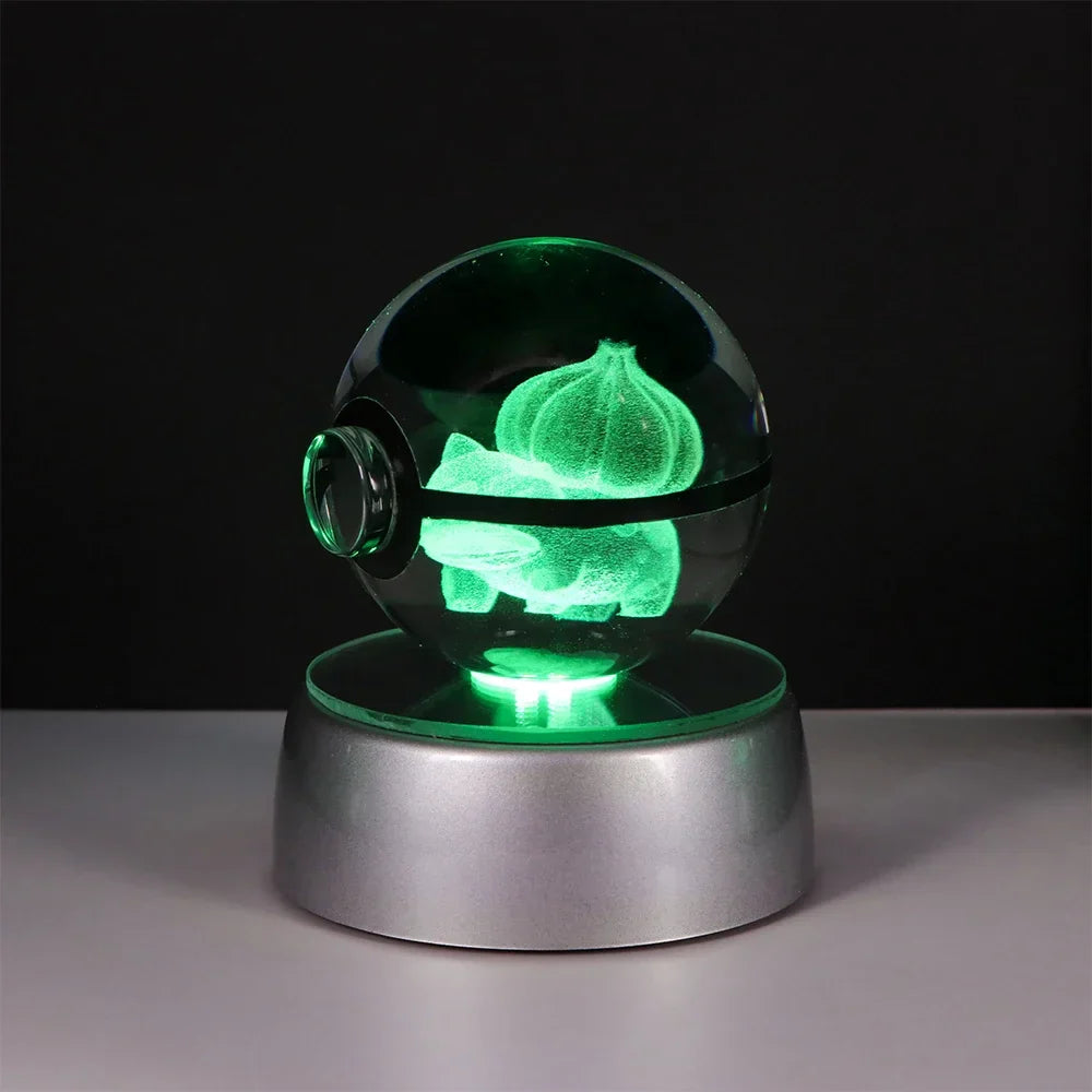 Pokémon 3D Crystal Ball LED Night Light - Image 30