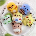 Pokémon Handmade Wool Felt Character Brooch Pin