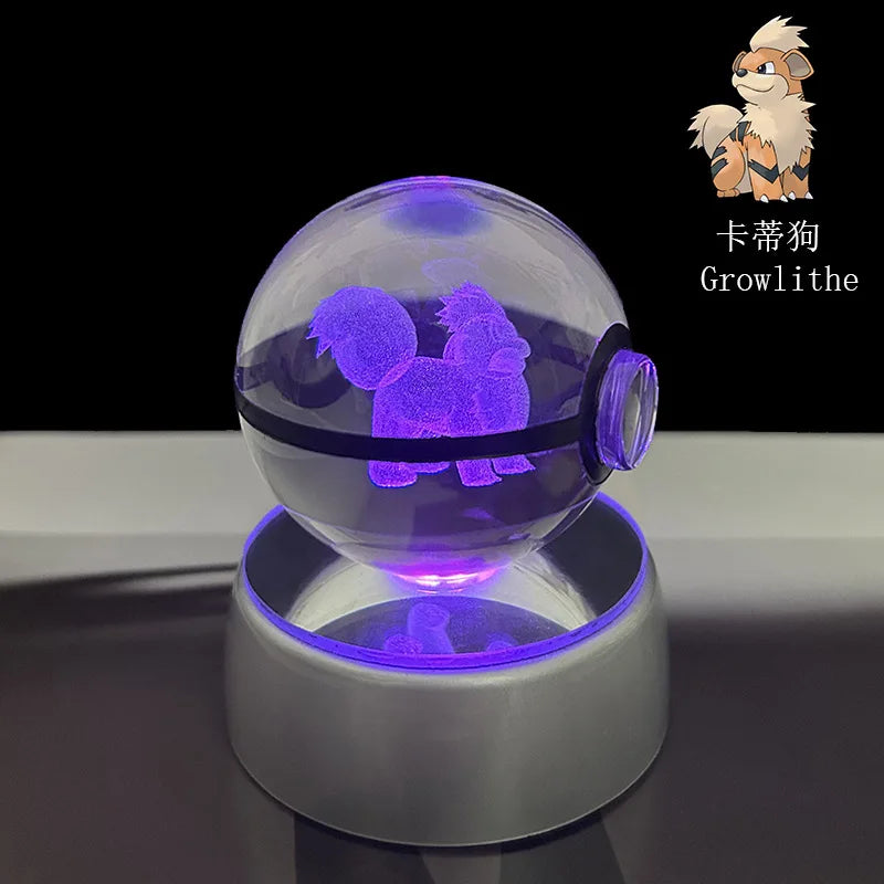 Pokémon 3D Crystal Ball LED Night Light - Image 16