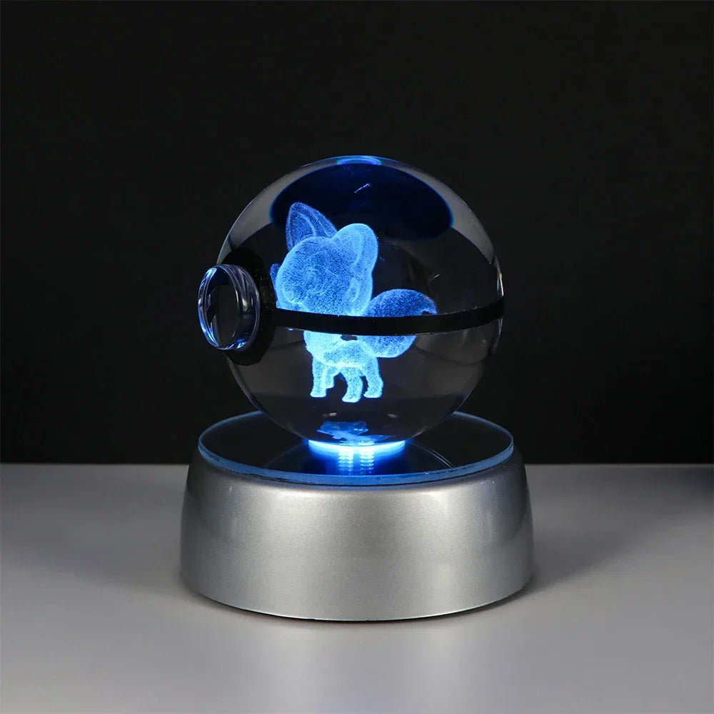 Pokémon 3D Crystal Ball LED Night Light - Image 31