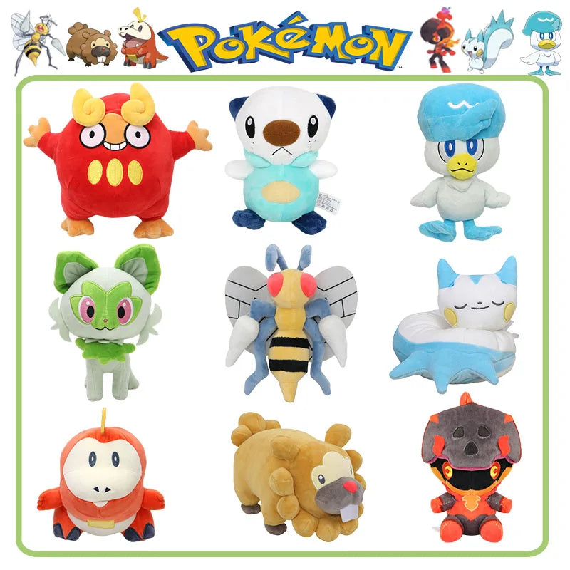 Pokémon Plush Set – Beedrill & Friends