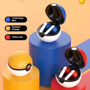 Fashion Pokéball Bluetooth Earphones Wireless Set
