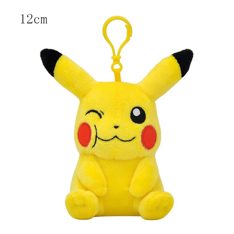 Pikachu & Friends Plush Keychain Collectible Set - Image 10