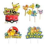 Pokémon Birthday Party Cake Topper Figure Set