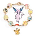 Cute Pokémon Eevee & Friends Charm Bracelet