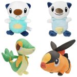 Unova Starter Plush Set 