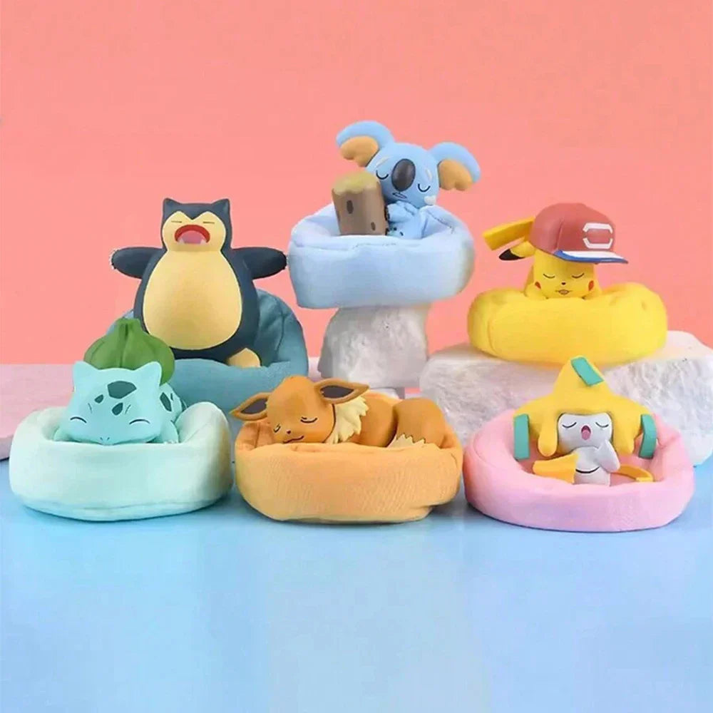 Pokémon 6 Styles Genuine Anime Collectible Figures - Image 3