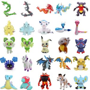 New Pokémon Plush Toys Collectible Anime Doll Set